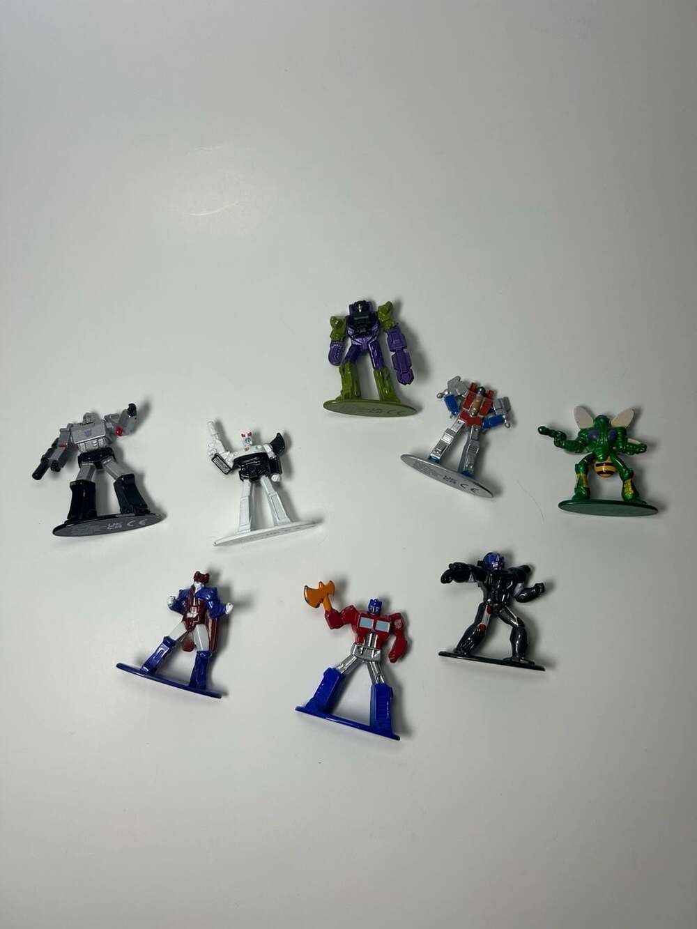 Transformers Nano Metalfigs Die-Cast Figures Lot of 8